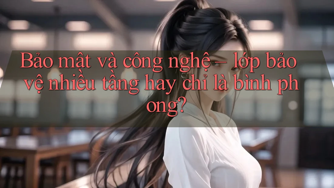 Bảo mật và công nghệ – lớp bảo vệ nhiều tầng hay chỉ là bình phong?