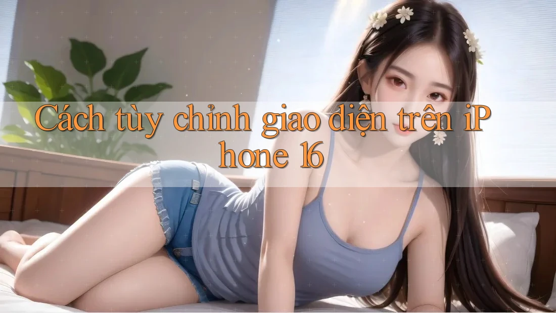 Cách tùy chỉnh giao diện trên iPhone 16