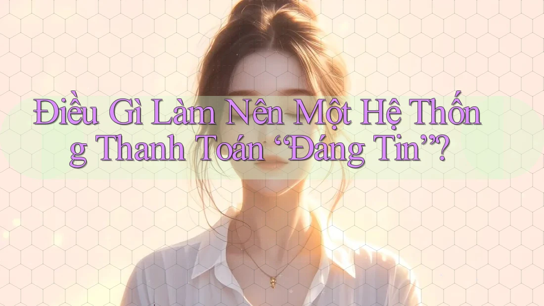 Điều Gì Làm Nên Một Hệ Thống Thanh Toán “Đáng Tin”?