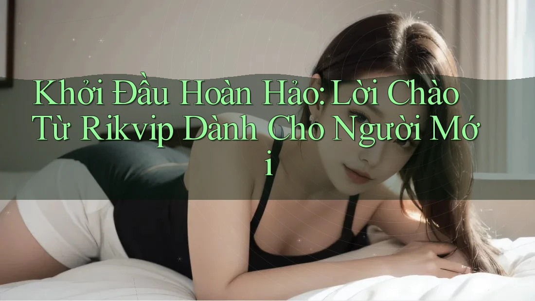 Khởi Đầu Hoàn Hảo: Lời Chào Từ Rikvip Dành Cho Người Mới
