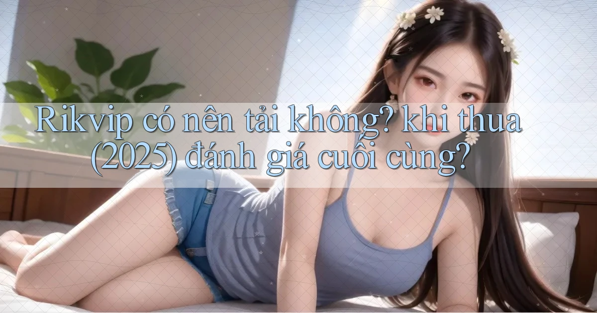 Rikvip có nên tải không khi thua (2025) đánh giá cuối cùng