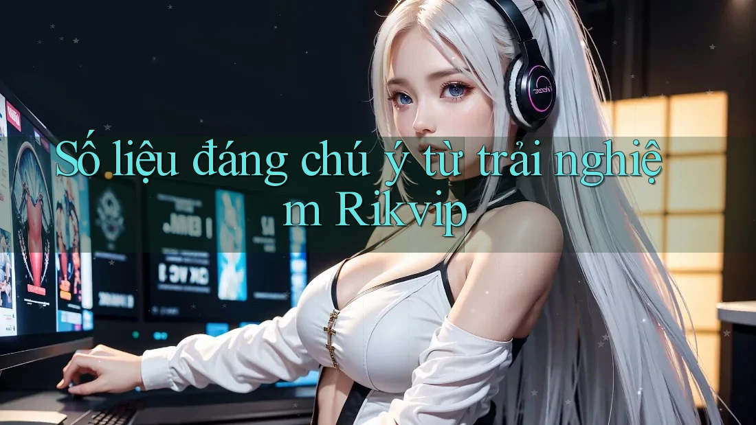 Số liệu đáng chú ý từ trải nghiệm Rikvip