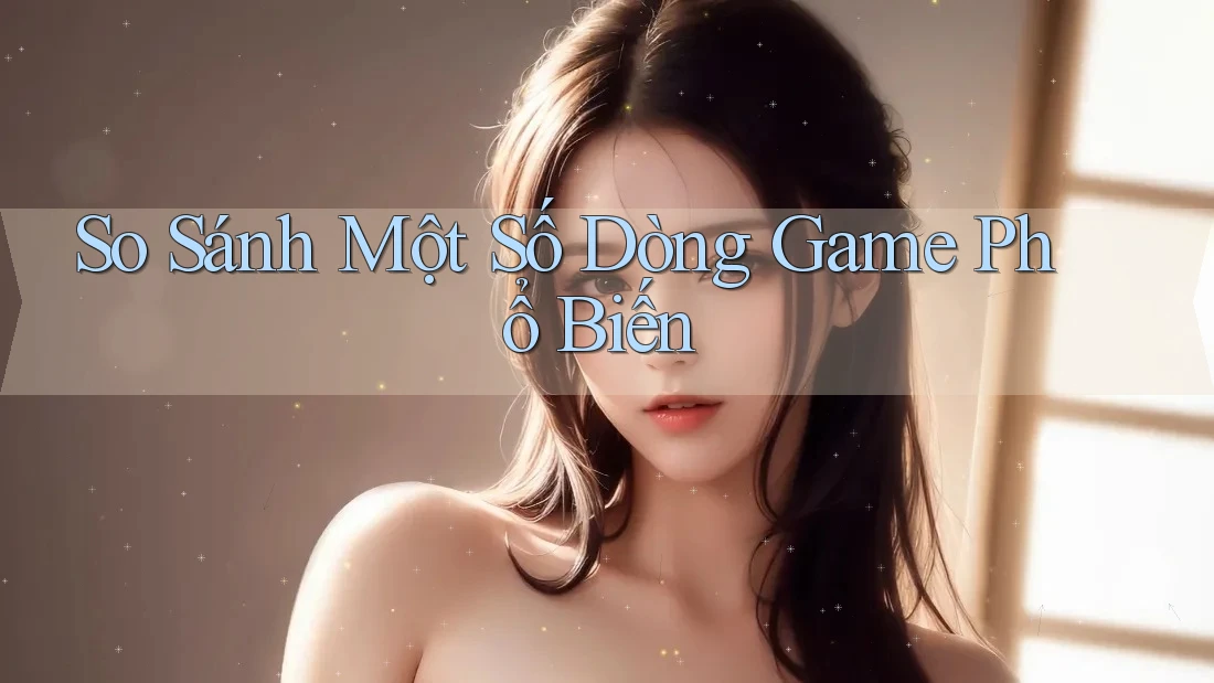 So Sánh Một Số Dòng Game Phổ Biến
