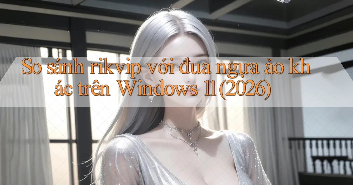 So sánh rikvip với đua ngựa ảo khác trên Windows 11 (2026)