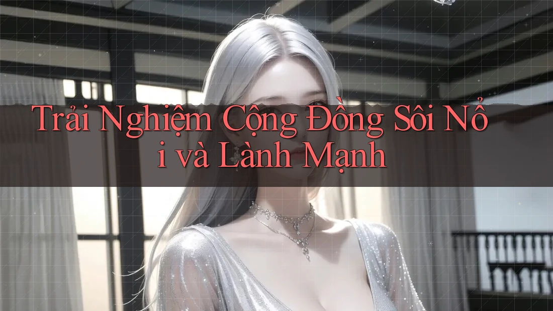 Trải Nghiệm Cộng Đồng Sôi Nổi và Lành Mạnh
