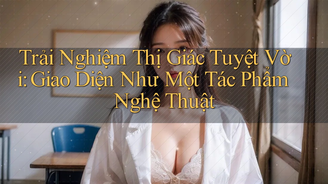 Trải Nghiệm Thị Giác Tuyệt Vời: Giao Diện Như Một Tác Phẩm Nghệ Thuật