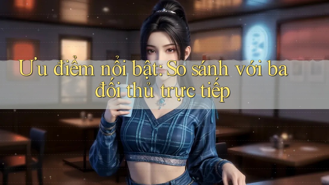 Ưu điểm nổi bật: So sánh với ba đối thủ trực tiếp